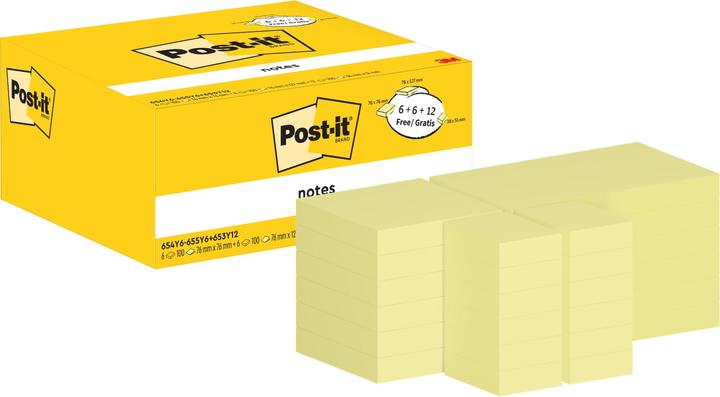 Immagine prodotto Post-it - (76 x 76 mm, 76 x 127 mm, 38 x 51 mm)
