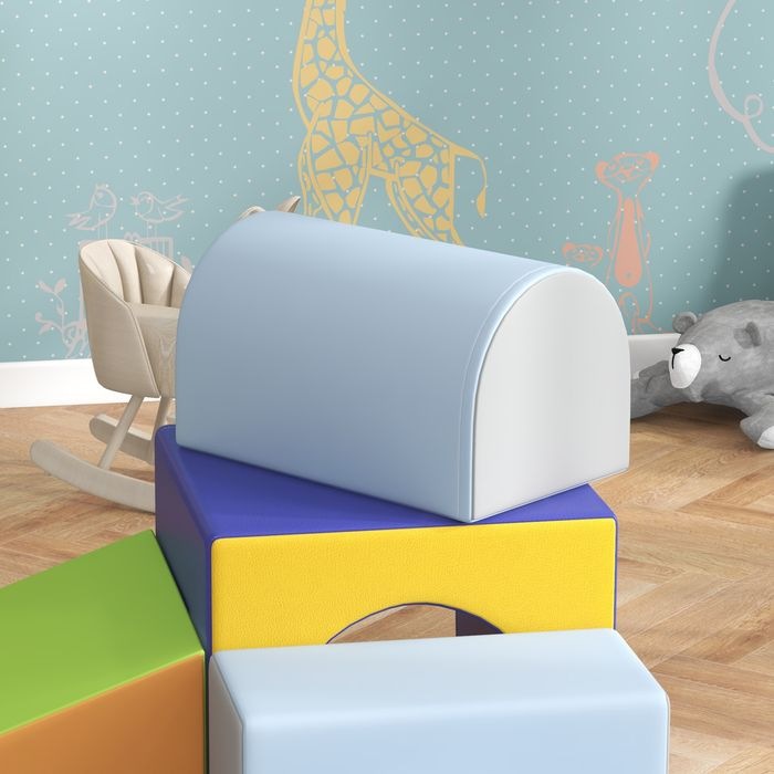 Actual product image Swisshandel24 Bausteinset 4er-Set Schaumstoff Bausteine Bauspielzeug, 1-3 Jahre, V2