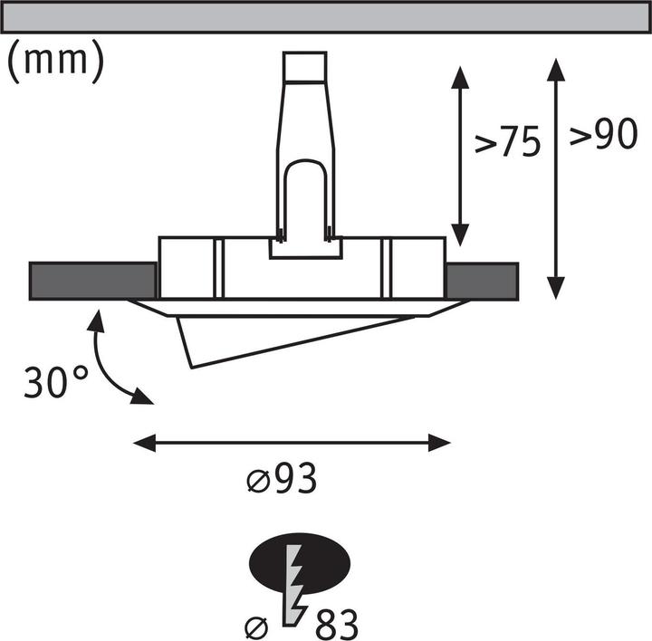 Image du produit Paulmann Einbauleuchte Nova Set (460 lm, GU10)