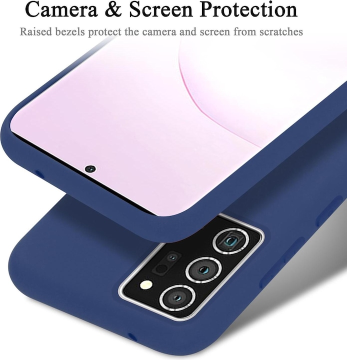 Produktbild Cadorabo TPU Liquid Silicone Case Cover (Samsung Galaxy Note 20+)