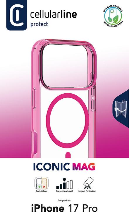 Produktbild Cellularline Iconic MAG MagSafe (Apple iPhone 17 Pro)