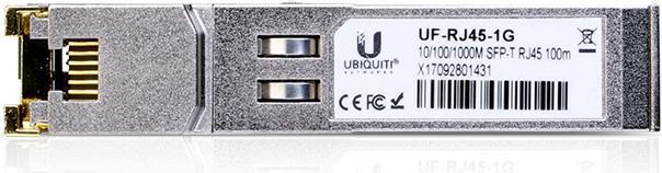 Actual product image Ubiquiti UF-RJ45-1G: SFP to RJ-45 module