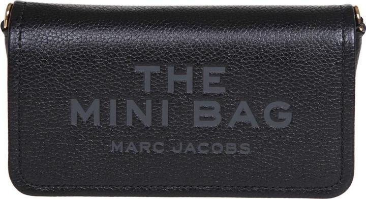 Marc Jacobs the mini bag in black color leather