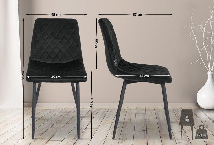 Produktbild Swisshandel24 4er Set Telde Samt