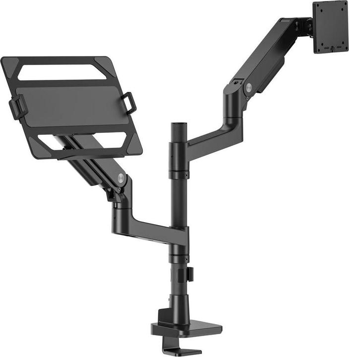 SpeaKa Professional SP-MM-1000 single monitor stand 43.2 cm (17") - 124.5 cm ( (Table, 49.02")