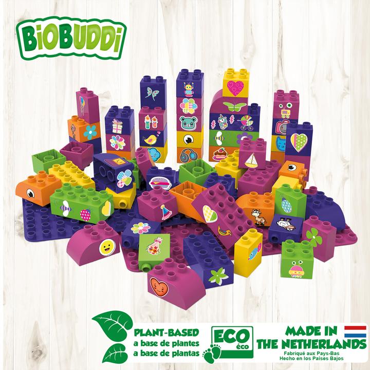 Image du produit Biobuddi Blocs avec 2 baseplates Boys