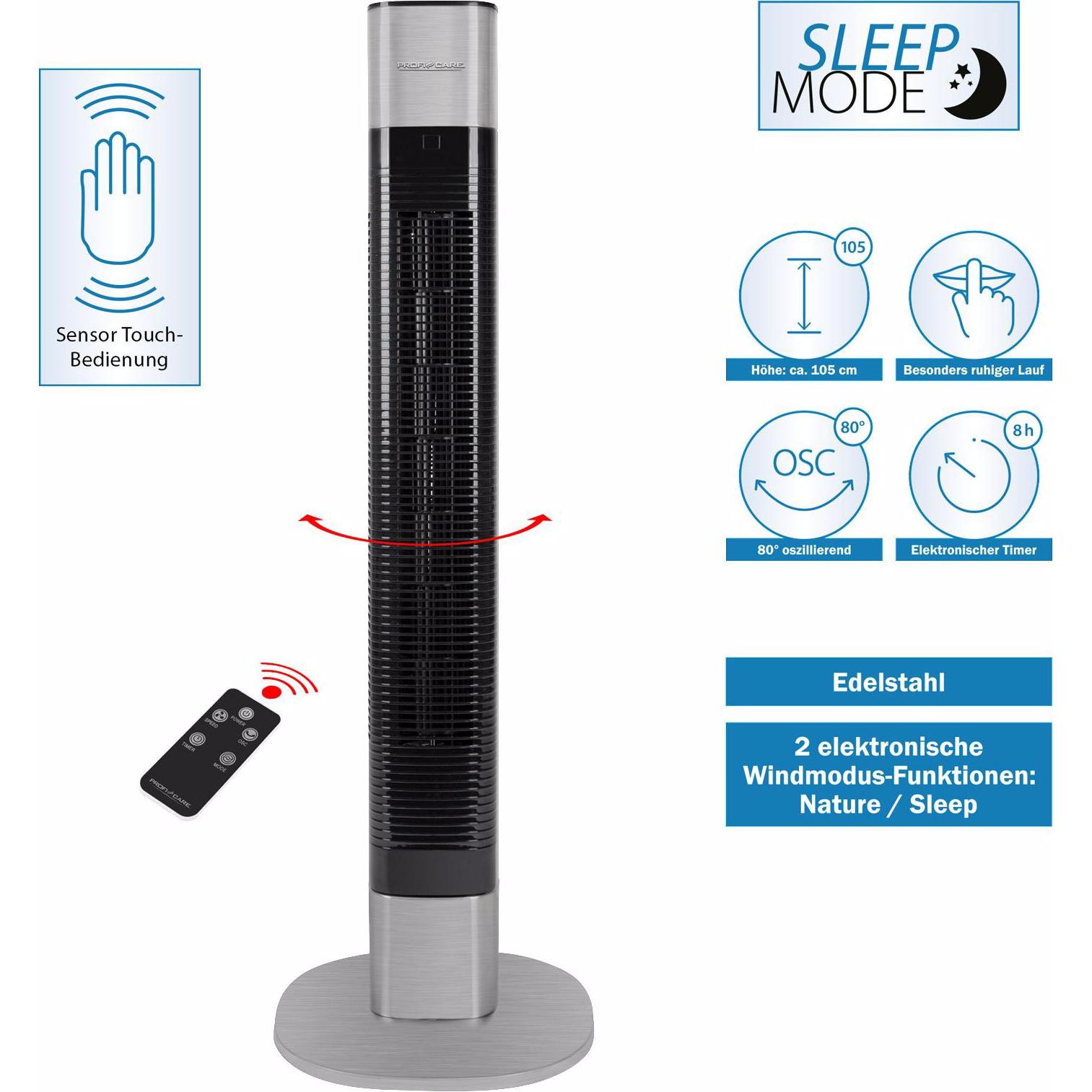 Thumbnail - Profi-Care PC-TVL 3068, Ventilator, Schwarz