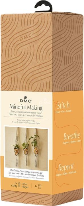 Image du produit DMC Set macramé Mindful Making plantes suspendues, 53 cm