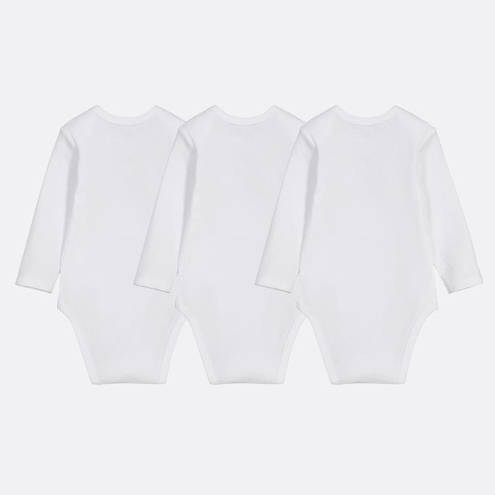 Produktbild La Redoute Collections 3er-Set mitwachsende Langarm-Bodys (56)