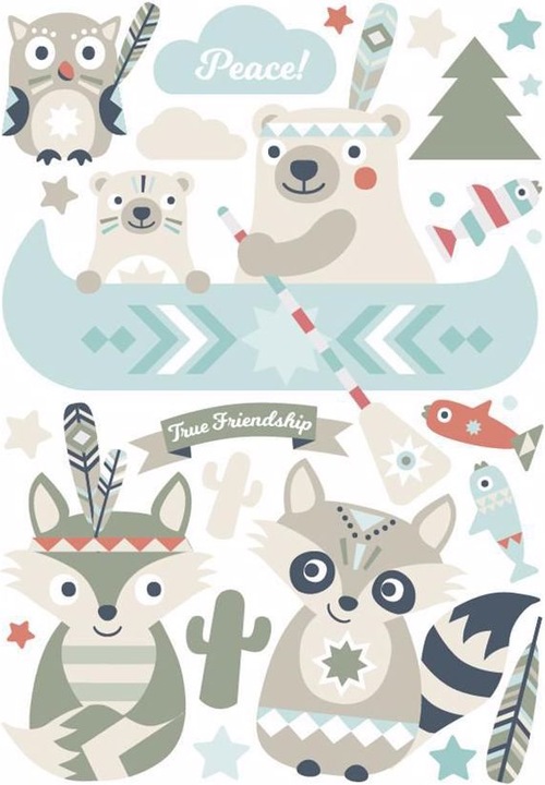 Image du produit Anna Wand Little Indians (27,5 x 25,5 cm)