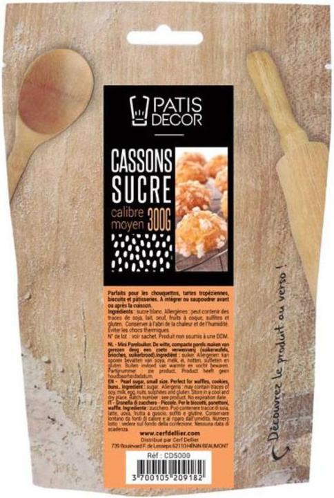 Actual product image Patisdécor Sucre Perlé (300gr) (1 x)
