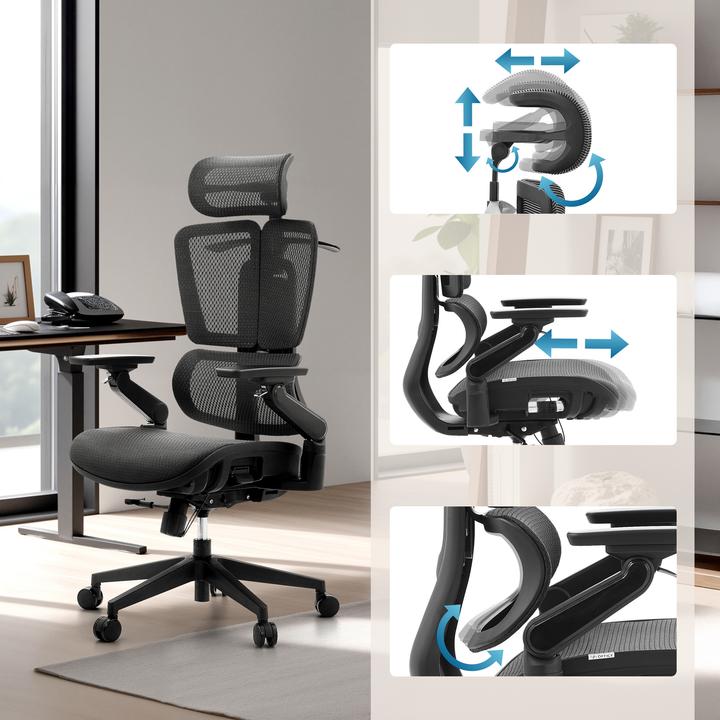 Produktbild Hjh Office Ergo U2 Pro3 (47 - 53 cm)