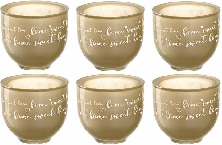 Produktbild Leonardo Tischlicht home sweet 7 6 Stück, Gold