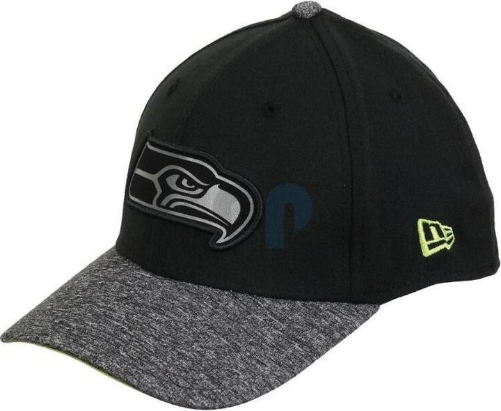 Produktbild New Era NFL - Seattle Seahawks - Grey Collection 39Thirty Cap schwarz ML (59)