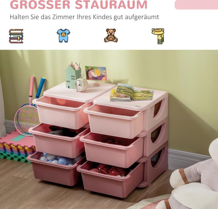 Actual product image Homcom Toy organiser