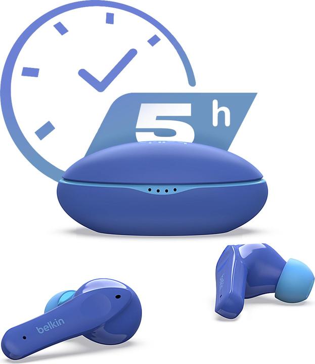Actual product image Belkin SoundForm Nano Wireless Earbuds for Kids