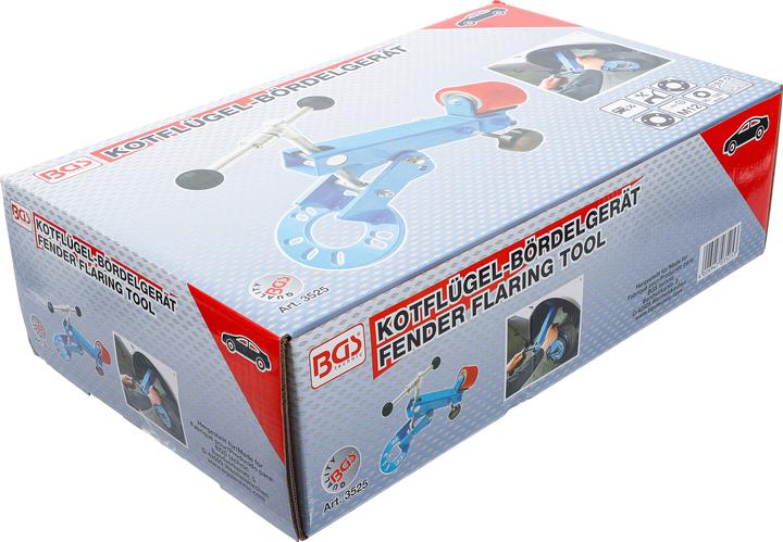 Actual product image BGS Mudguard flaring device