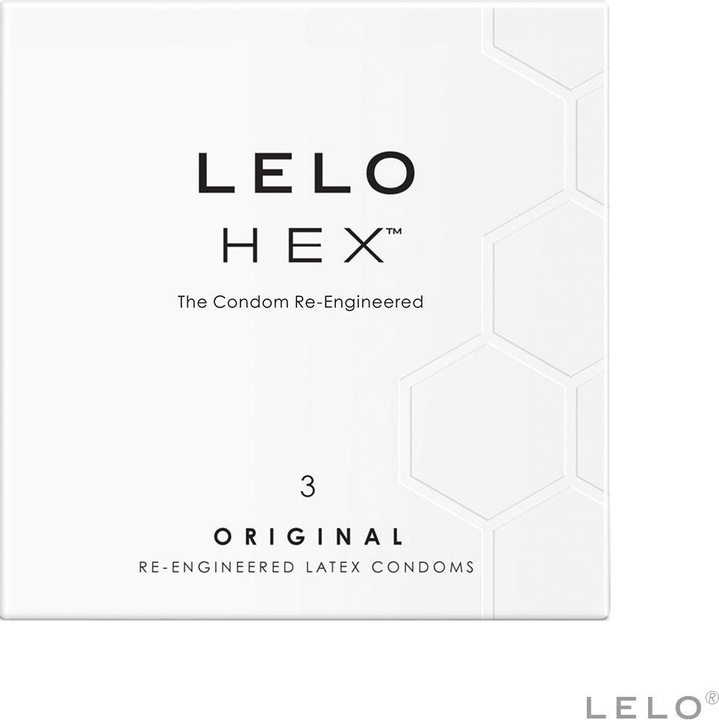 LELO HEX Condoms Original (3 pcs.)