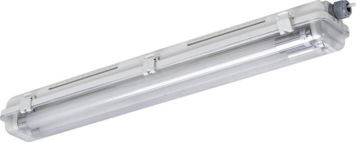 Actual product image Ledvance SubMarine PCR damp-proof diffuser light LED G13 14W neutral white grey (1600 lm, G13)