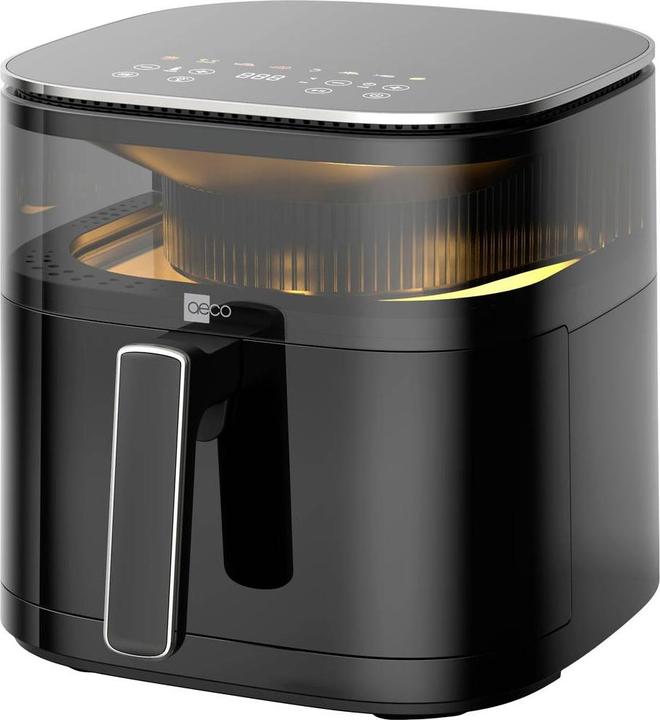Produktbild No Name aeco TOUCH Heissluft-Fritteuse 1700 W Timerfunktion, Antihaftbeschichtung Schwarz