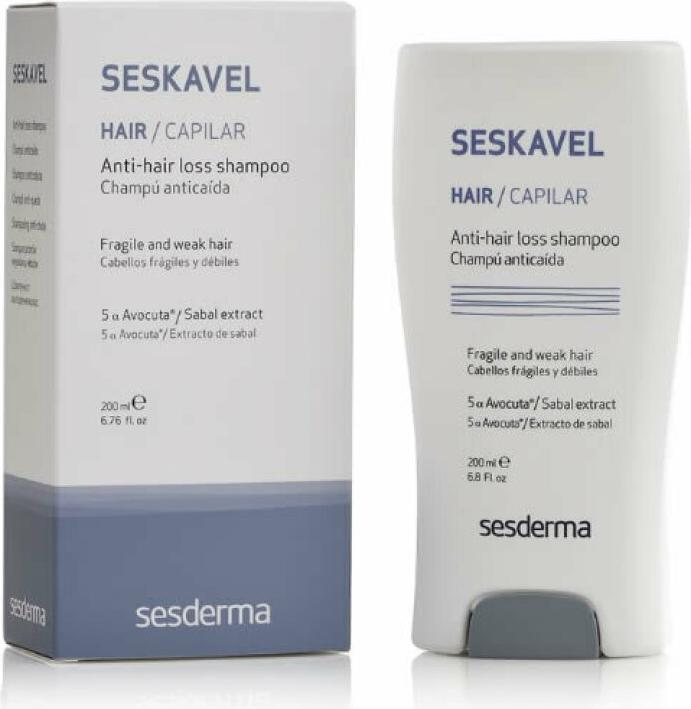 Actual product image Sesderma Seskavel Growth (200 ml, Liquid shampoo)