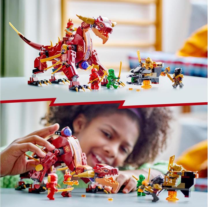 Produktbild LEGO Wyldfyres Lavadrache (71793, LEGO Ninjago)