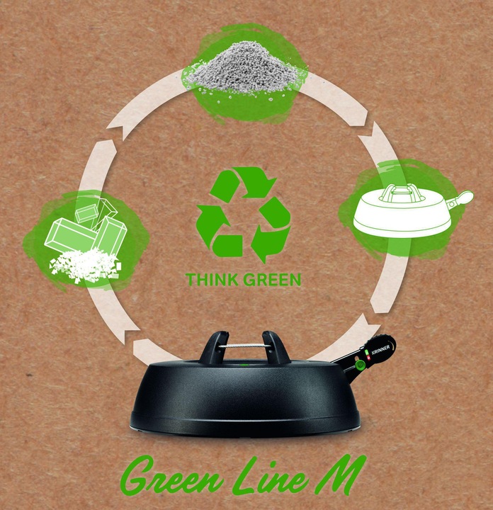 Actual product image Krinner Comfort M Green Line