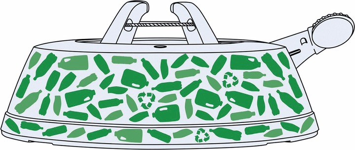 Actual product image Krinner Comfort M Green Line