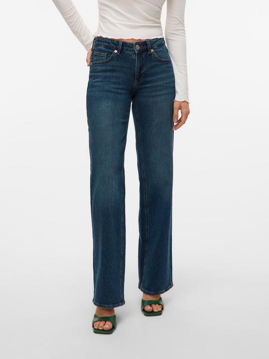 Produktbild Vero Moda VMVANESSA Niedrige Taille Weiter Beinschnitt Jeans Weit geschnitten (W26/L30)
