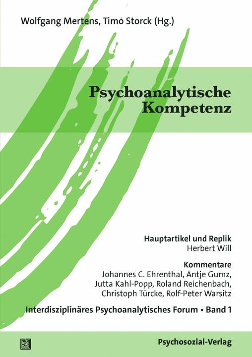 Energie-Label Psychoanalytische Kompetenz (Deutsch, Timo Storck, Wolfgang Mertens, 2023)