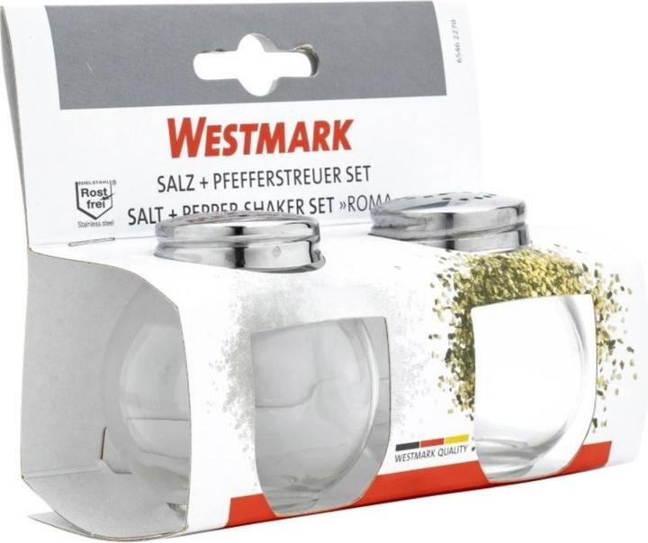 Produktbild Westmark 2-tlg. Set Salz- und Pfefferstreuer »Roma« (Salz)