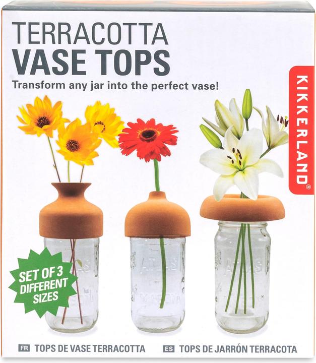 Produktbild Kikkerland Terracotta Collars (3x)