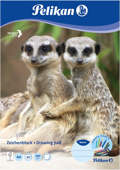 Produktbild Pelikan Zeichenblock (A4, Blanko)