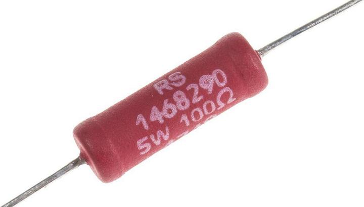 Produktbild RS PRO Resistor Axial Wirewound 5W 100R