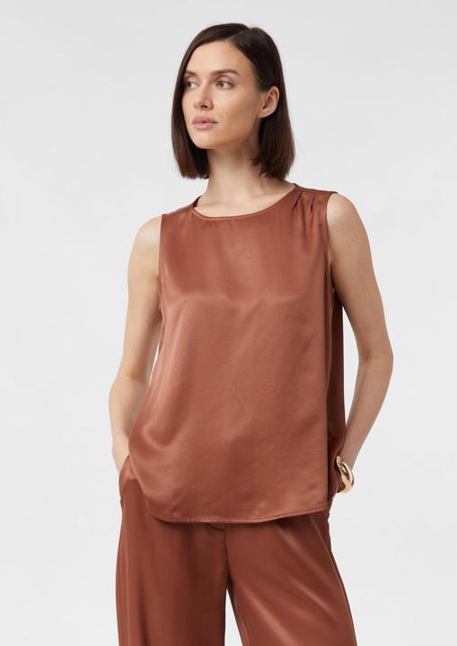 Immagine prodotto Comma Bluse Ärmellose Bluse aus Viskosesatin (38)