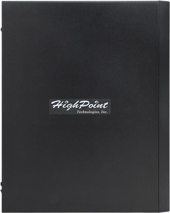 Actual product image HighPoint RocketStor 6628A - Solid State / Hard Drive Array - 8 Bays (SATA-600 / SAS) (3.5", 2.5")