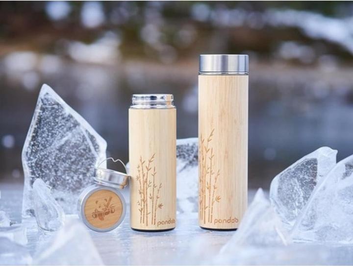 Actual product image Pandoo Bamboo thermal mug 480 (0.48 l)