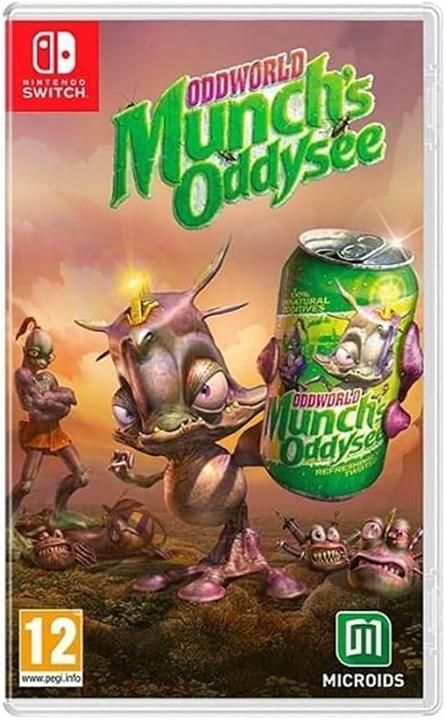 Produktbild Microids Oddworld Munch's Oddysee (Code in Box) (Switch, Switch Lite, Switch OLED, EN)
