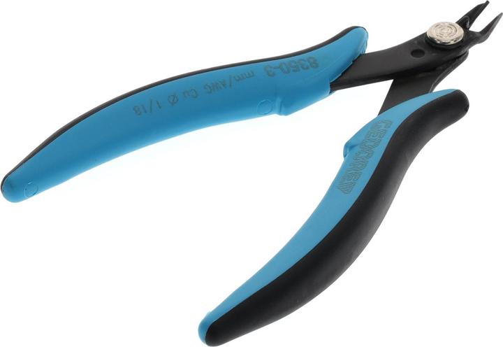 Produktbild Gedore Miniatur Elektronik-Seitenschneider für 1,0 mm Kupferdraht, Stahl, Schwarz/Blau (135 mm)