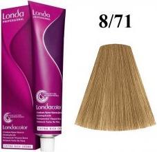 Actual product image Londa Cream hair color Color 8/71 light blond -ash (8/71 Light blonde brown-ash)