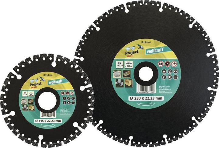 Produktbild wolfcraft wolfcraft 1 Diamant-Trennsch. Pro Multi ø125mm