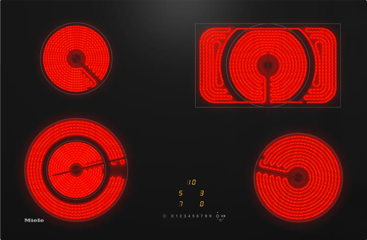 Produktbild Miele KM6523 FL (75.20 cm, Glaskeramik Kochfeld)