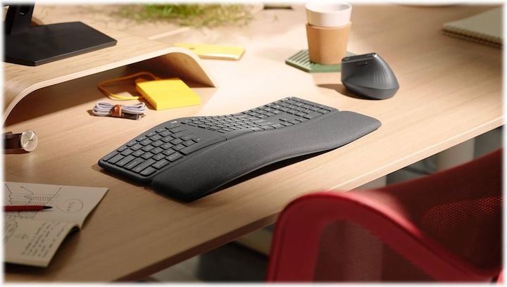 Actual product image Logitech Ergo K860 (DE, Wireless)