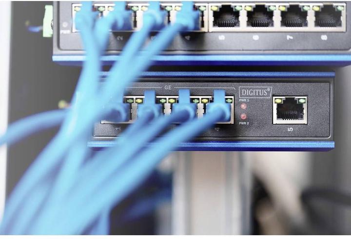 Immagine prodotto Digitus Switch Gigabit industriale a 5 porte (5 porte)