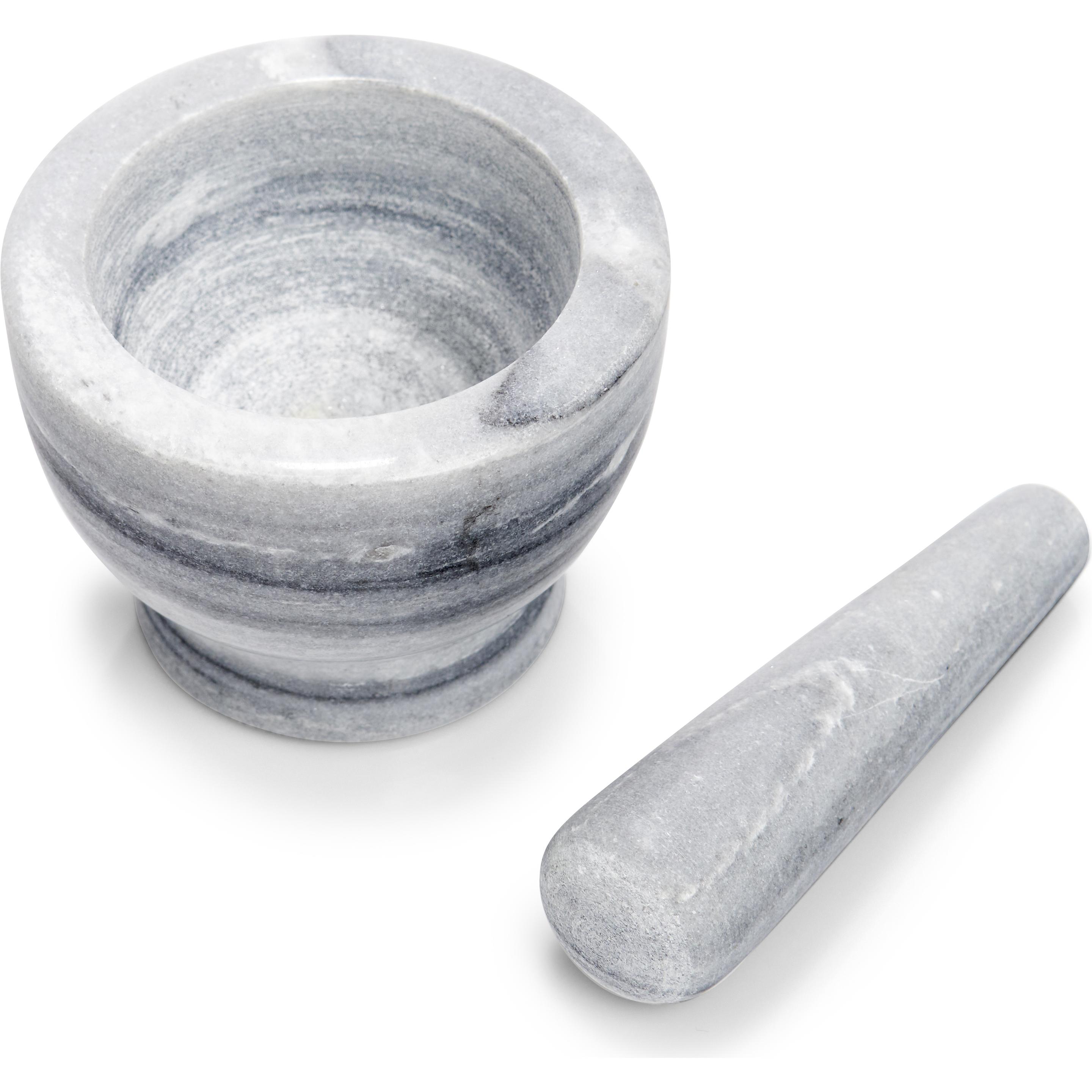 Thumbnail - Zeller Present Mörser & Stössel-Set, Küchengadgets, Grau