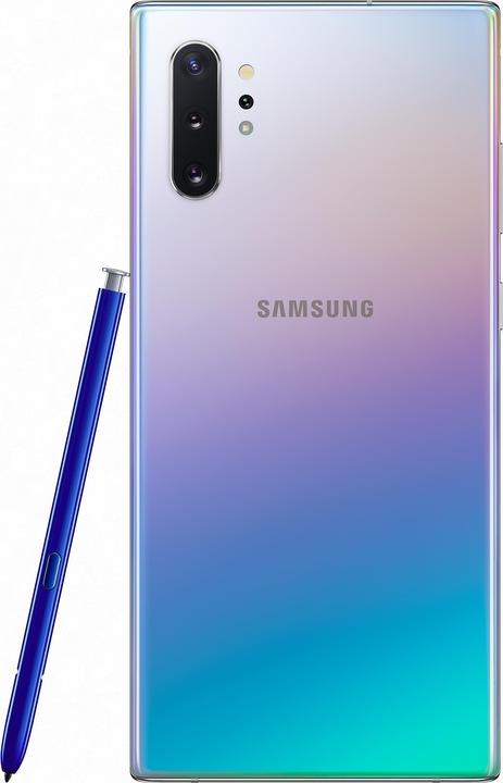 Produktbild Samsung Galaxy Note 10+ Anniversary Bundle (256 GB, Aura Glow, 6.80", Hybrid Dual SIM, 16 Mpx, 4G)