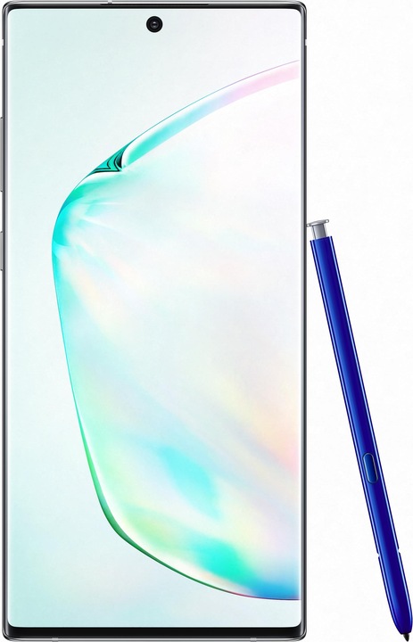 Produktbild Samsung Galaxy Note 10+ Anniversary Bundle (256 GB, Aura Glow, 6.80", Hybrid Dual SIM, 16 Mpx, 4G)