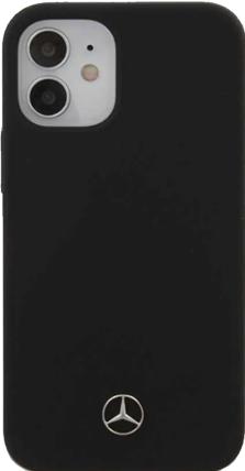 Produktbild Mercedes-Benz Silicone Line - Apple iPhone 12 mini 5.4 - Schwarz - Hard Cover - Original (Apple iPhone 12 mini)