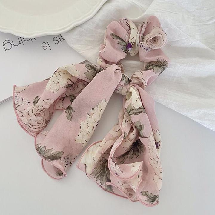 Immagine prodotto Avizar Maxi-Haargummi mit Blumenschal (Elastico per capelli)