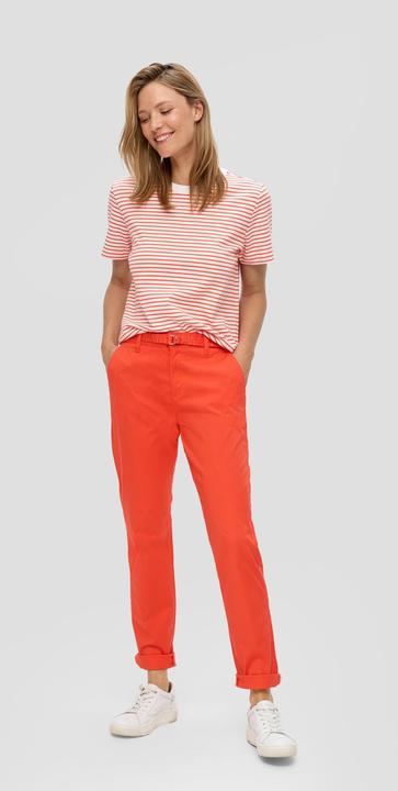 Produktbild S.Oliver Hose Regular: Chinohose mit Gürtel (38)